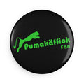 Pumakäffick Magnet rund